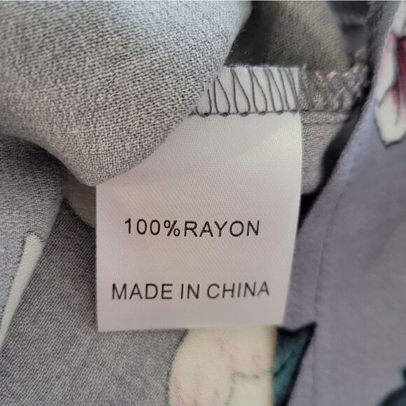 Sister Of The Tribe Floral V-neck Midi Dress with Ruffles and Cutouts - Picture 12 of 16